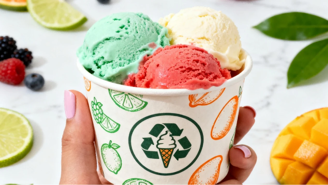 Custom Paper Ice Cream Cups 4 Custom Paper Ice Cream Cups 4